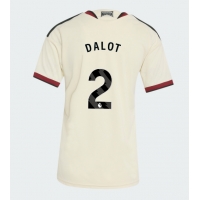 Manchester United Diogo Dalot #2 Tredje Tröja Dam 2026-27 Kortärmad